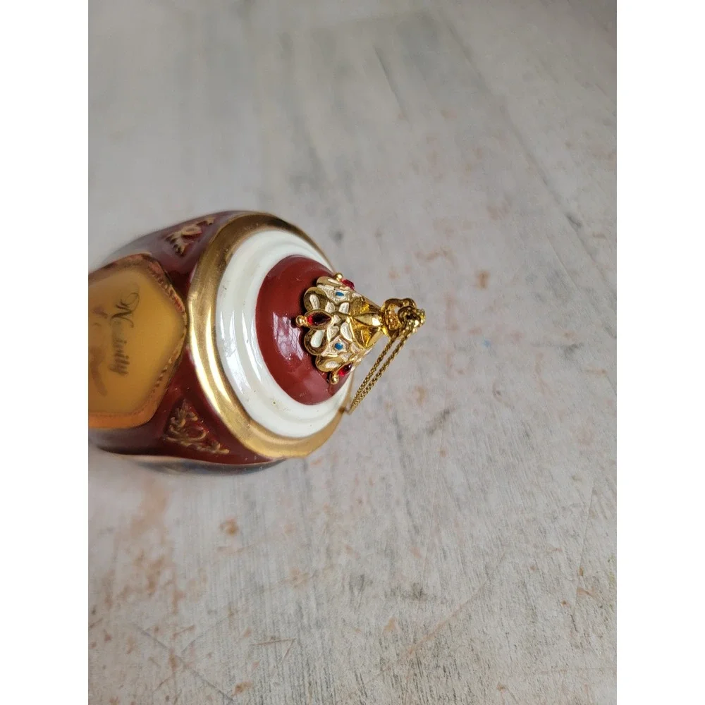 Vintage Bradford nativity scene porcelain ornament Xmas religious